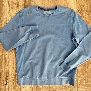 Fat Face Men's Cornflower Blue Crewneck Sweater